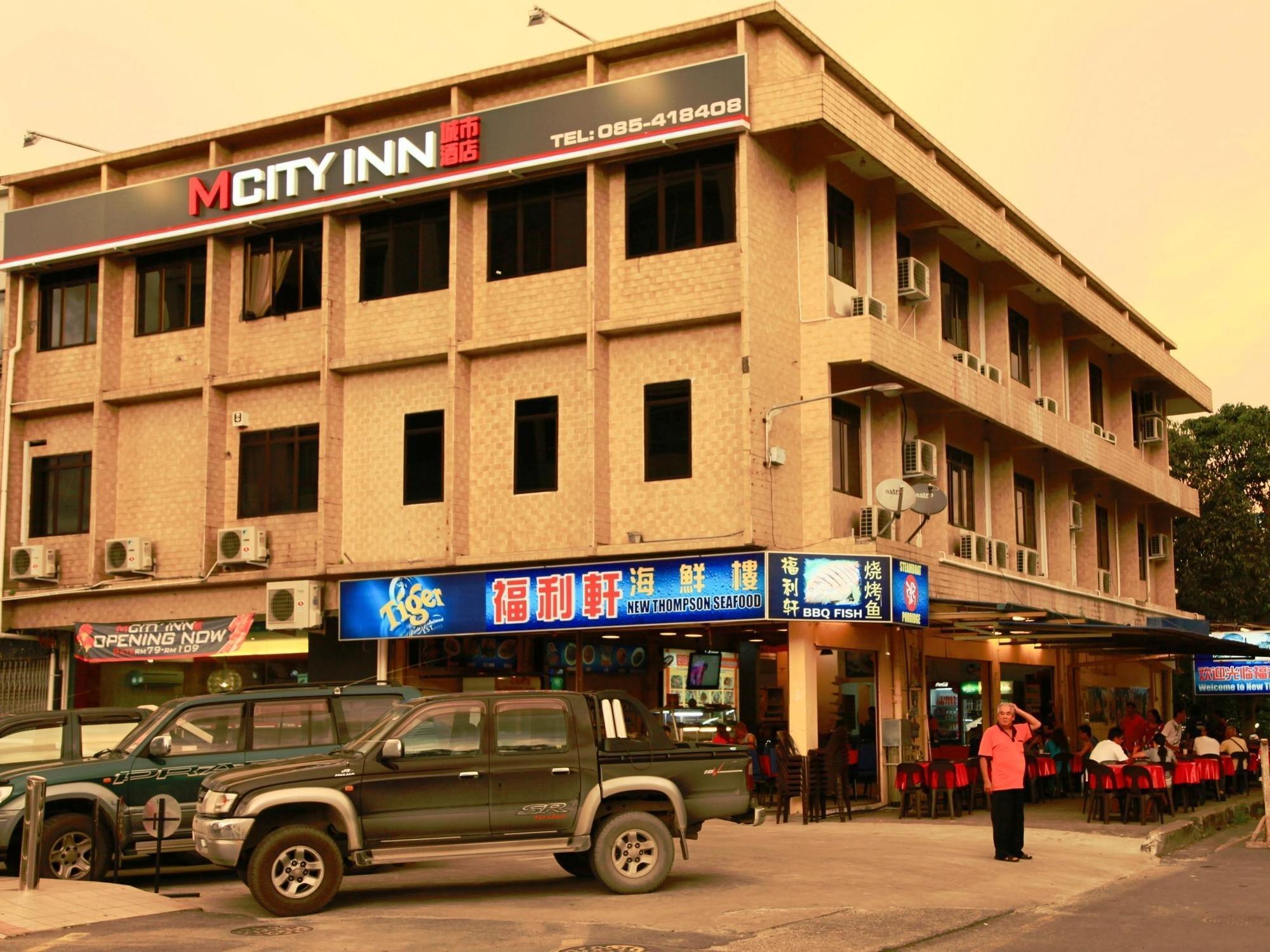 Mcity Inn Miri Exteriör bild